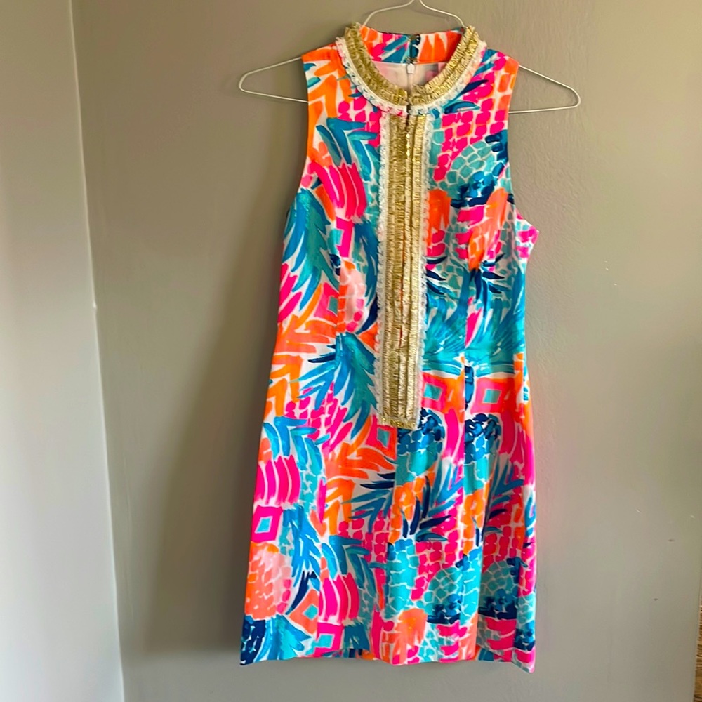 NWT $198 Lilly Pulitzer dress Alexa Shift - Picture 1 of 6